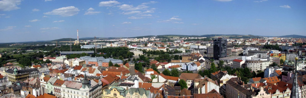 Písek - jihovýchodní panorama